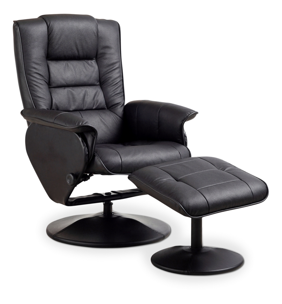 Monte Swivel Reclining Chair And Ottoman