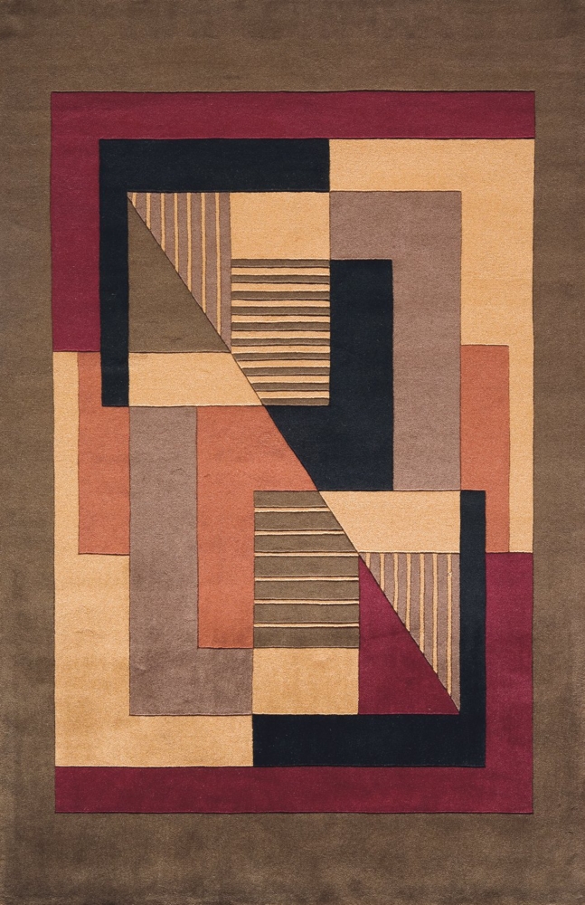 5'3" X 8'0" New Wave Pomegranate Rug by Momeni
