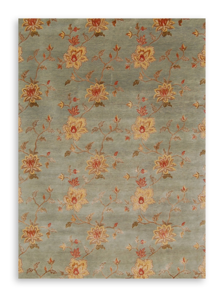 5'6" X 8'6" J2 Frangi Sea Blue by Jaipur