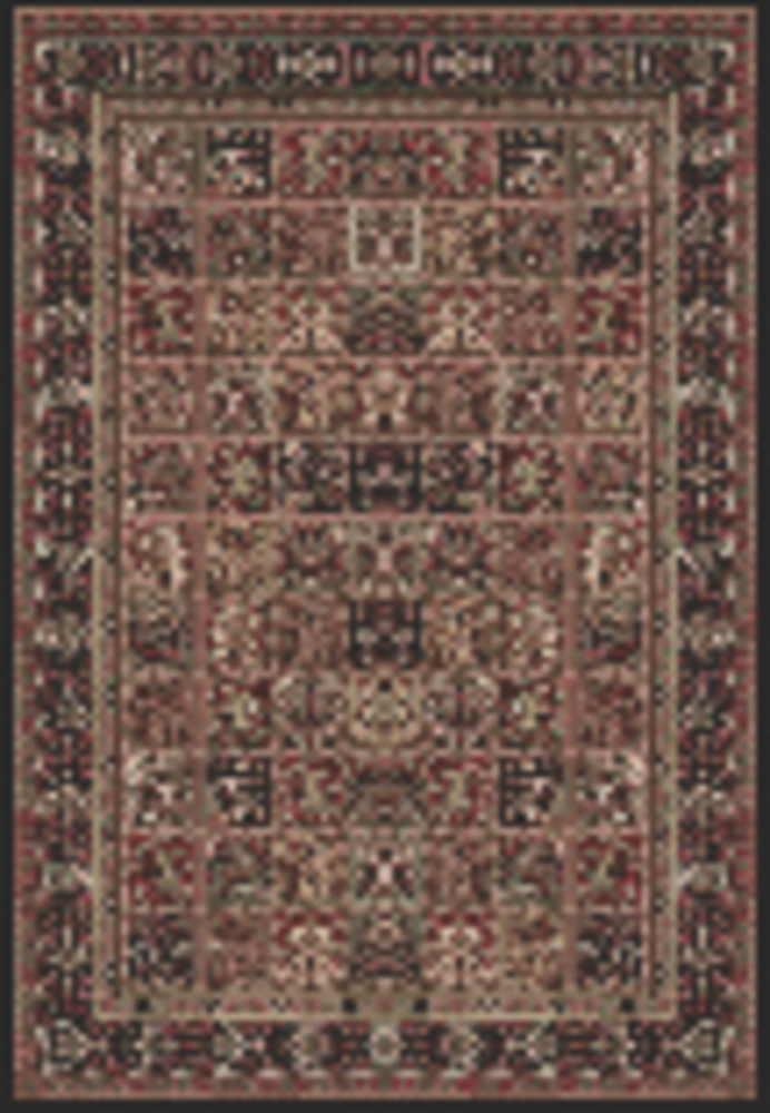 Round 8'0" Black Panel by World Rug Traders