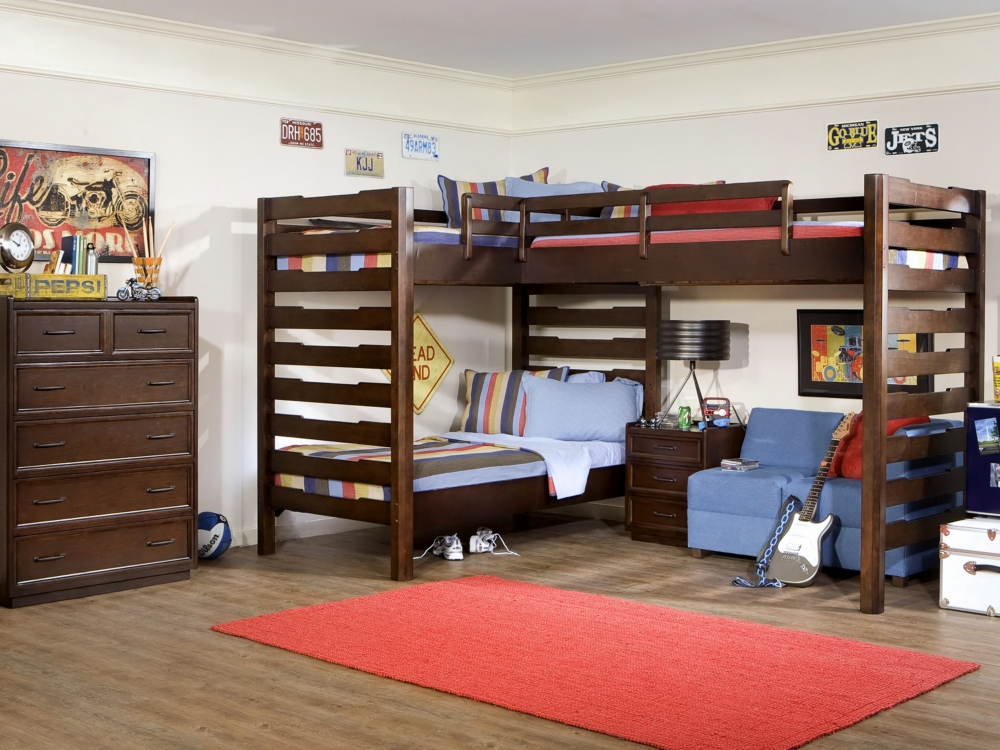 Solutions Triple Loft Bunk Bed