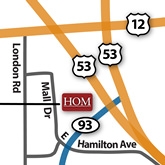 Eau Claire, WI HOM Furniture Location