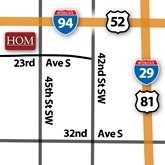 Fargo, ND HOM Furniture Location