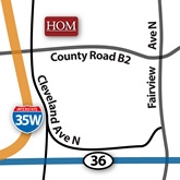 Roseville, MN HOM Furniture Location